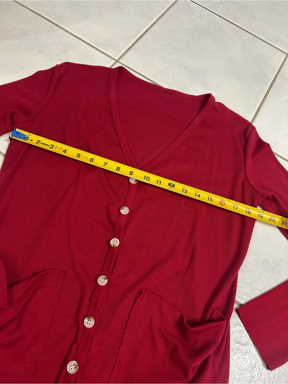 Naggoo Women's Long Cardigan-Button Down High Low with Pockets - Picture 6 of 8